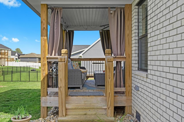 213 Elegance Way, Elizabethtown, KY 42701 - deck with an outdoor living space