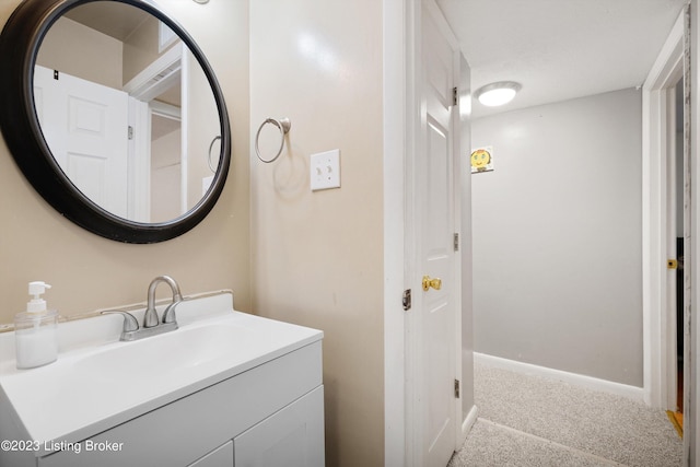 7917 Edsel Ln, Louisville, KY 40291 - bathroom featuring vanity and baseboards