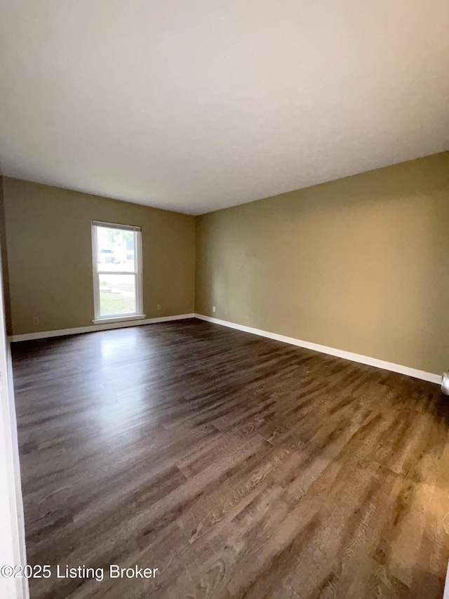 1116 La Fontenay Ct, Louisville, KY 40223 - empty room featuring dark wood-style flooring and baseboards