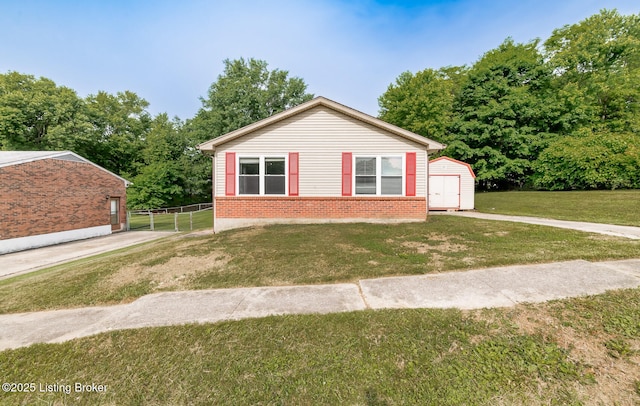 112 Bivins Ct, Radcliff, KY 40160 - view of front facade with brick siding