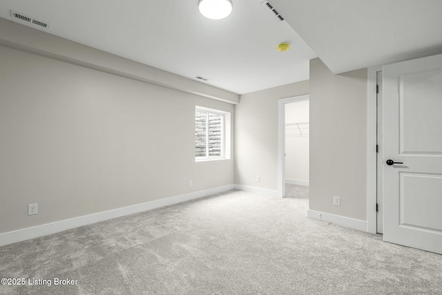 5311 Lee Ave, Crestwood, KY 40014 - unfurnished bedroom with carpet flooring, baseboards, a walk in closet, and a closet