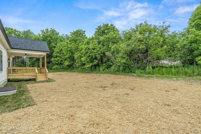 5311 Lee Ave, Crestwood, KY 40014 - view of yard with covered porch