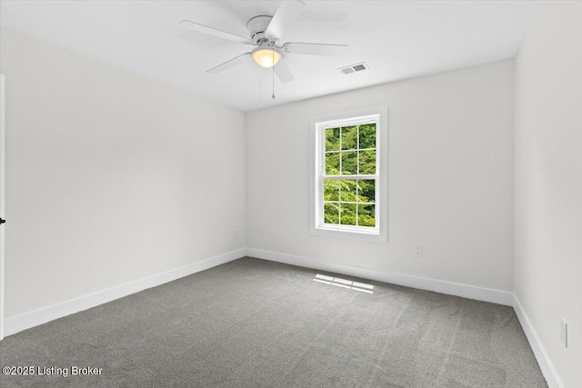 6702 Shirley Ave, Louisville, KY 40059 - carpeted empty room featuring baseboards and ceiling fan