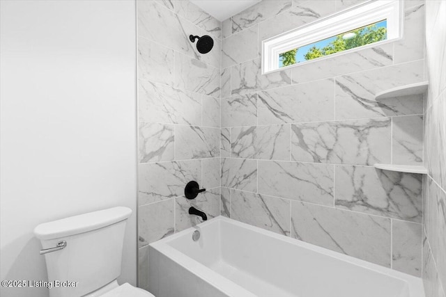 6702 Shirley Ave, Louisville, KY 40059 - full bath with toilet and shower / bathtub combination