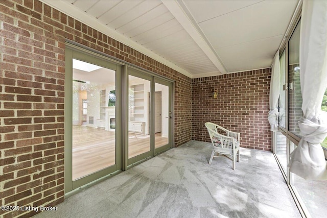 3447 Hurstbourne Ridge Blvd, Louisville, KY 40299 - view of unfurnished sunroom