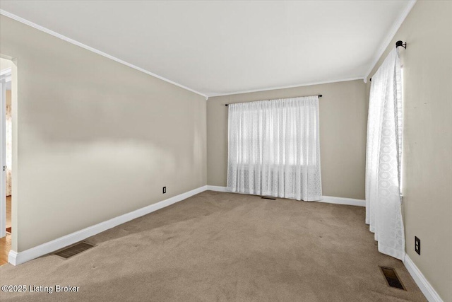 3306 Grandview Ave, Louisville, KY 40207 - unfurnished room with healthy amount of natural light, crown molding, and carpet flooring