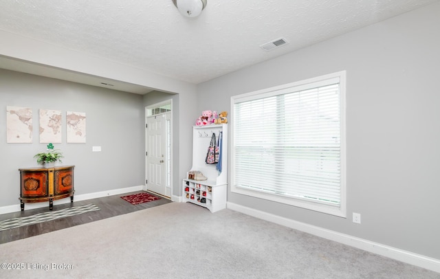 17121 Piton Way, Louisville, KY 40245 - game room featuring baseboards, carpet, and a textured ceiling