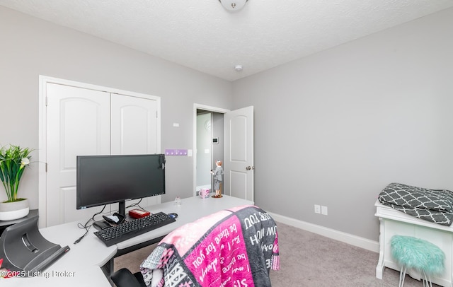 17121 Piton Way, Louisville, KY 40245 - carpeted bedroom featuring baseboards and a textured ceiling