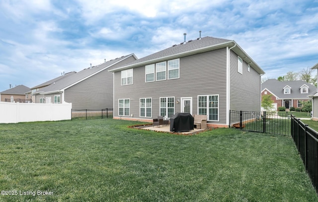 17121 Piton Way, Louisville, KY 40245 - rear view of property featuring a patio area