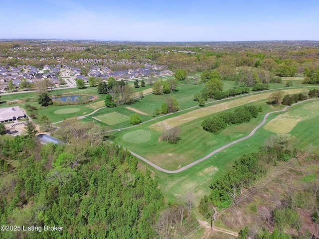 17121 Piton Way, Louisville, KY 40245 - aerial view of property's location with a golf club and nearby suburban area