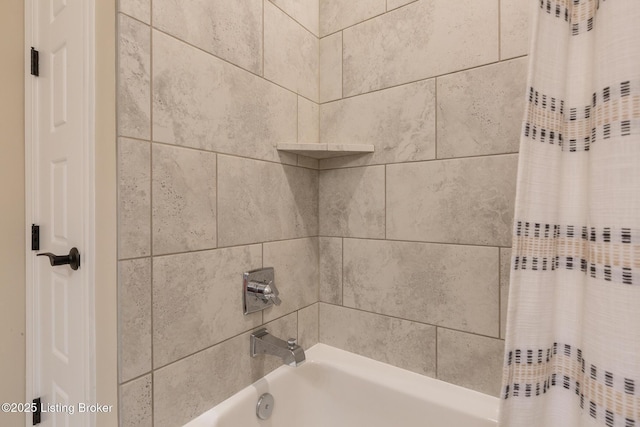 1911 Dressage Cir, Louisville, KY 40245 - bathroom featuring shower / bath combination with curtain