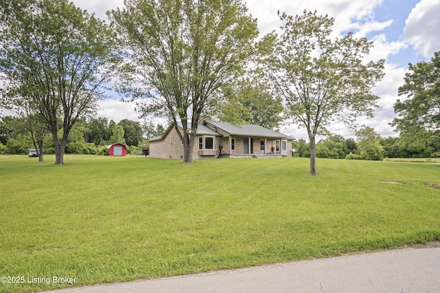 360 Pumpkin Rd, Shepherdsville, KY 40165 - view of front of property with a front yard