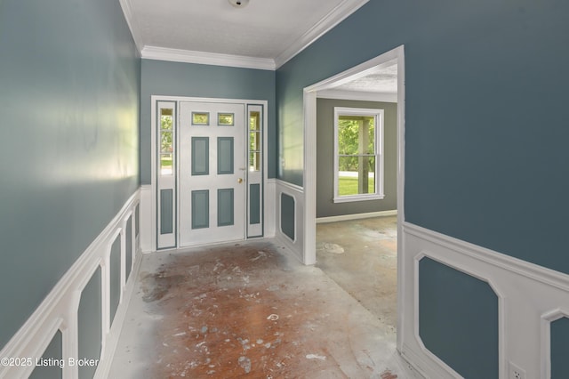 360 Pumpkin Rd, Shepherdsville, KY 40165 - foyer with ornamental molding