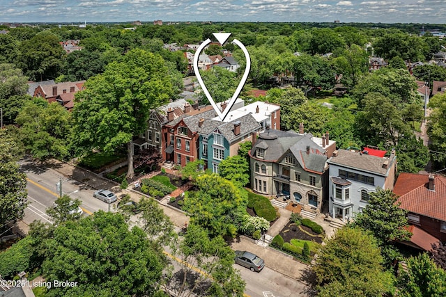 1337 S 1st St Unit 3R, Louisville, KY 40208 - aerial view of residential area