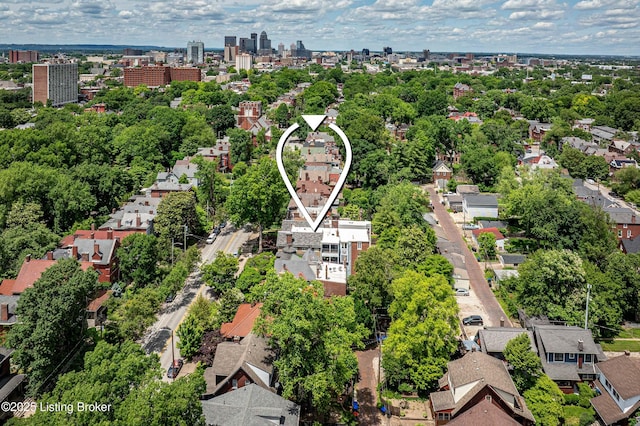 1337 S 1st St Unit 3R, Louisville, KY 40208 - view of urban area featuring a tree filled landscape
