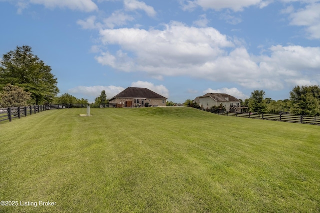 4605 Clarkhurst Cir, Smithfield, KY 40068 - view of yard with a barn, a view of countryside, and an outbuilding
