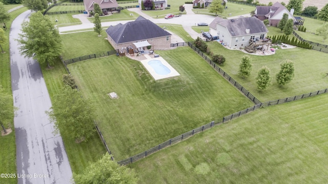 4605 Clarkhurst Cir, Smithfield, KY 40068 - aerial view of property and surrounding area featuring a pool