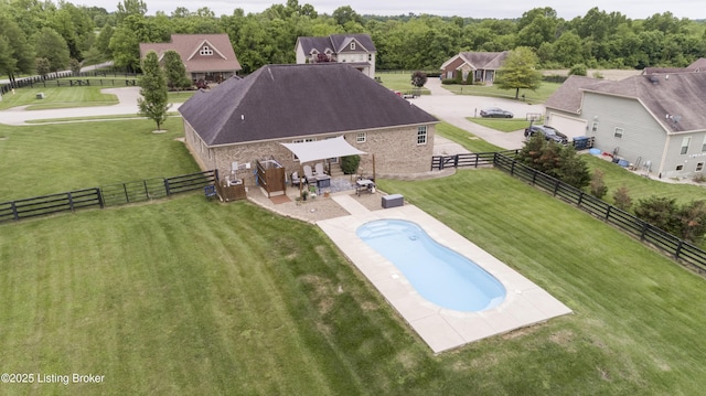 4605 Clarkhurst Cir, Smithfield, KY 40068 - view of swimming pool with a patio