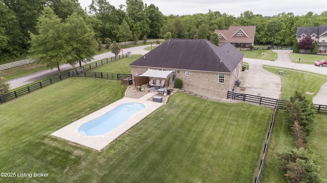 4605 Clarkhurst Cir, Smithfield, KY 40068 - view of swimming pool featuring a patio area