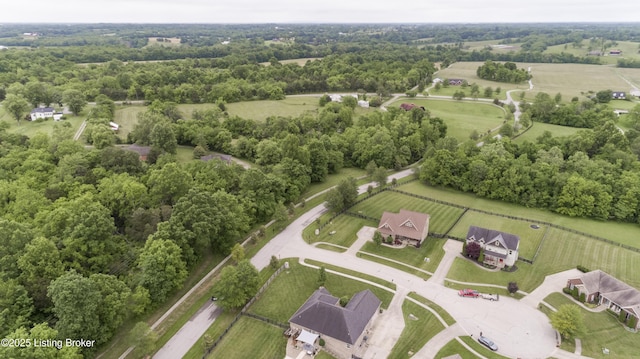 4605 Clarkhurst Cir, Smithfield, KY 40068 - aerial view of property and surrounding area with rural landscape
