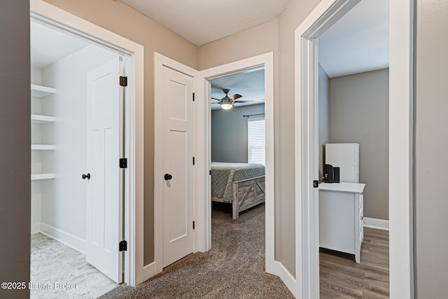 10938 Pheasant Hill Cir, Louisville, KY 40229 - hallway featuring baseboards