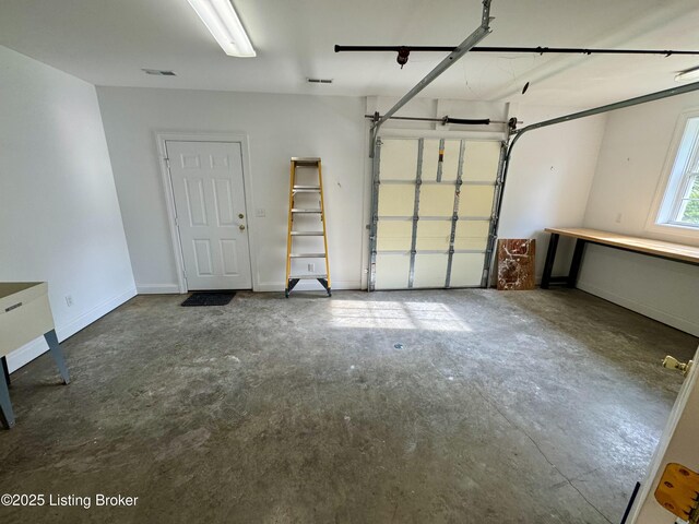 144 Woodhill Rd, Bardstown, KY 40004 - garage featuring baseboards
