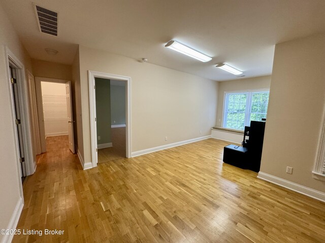 144 Woodhill Rd, Bardstown, KY 40004 - spare room with light wood-type flooring and baseboards