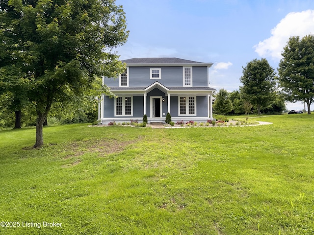 101 Harry Rucker Rd, Bardstown, KY 40004 - traditional-style house with a front yard and a porch