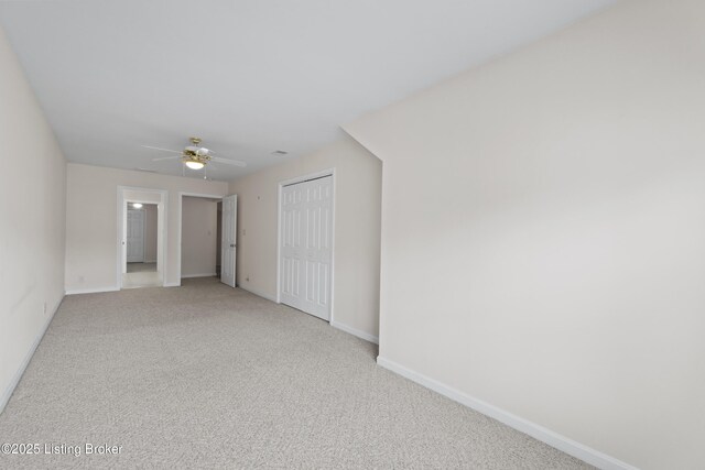 10106 Blossom Tree Way, Louisville, KY 40241 - empty room with ceiling fan, baseboards, and carpet floors