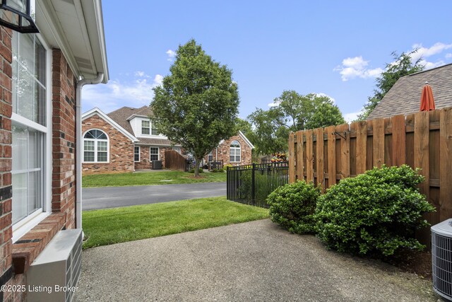 10106 Blossom Tree Way, Louisville, KY 40241 - view of yard with central AC