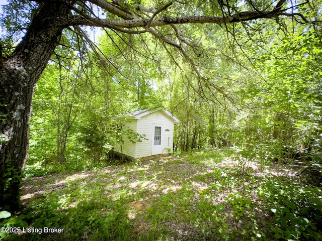 1073 Post-Tousey Rd Unit C, Caneyville, KY 42721 - view of yard featuring a forest view
