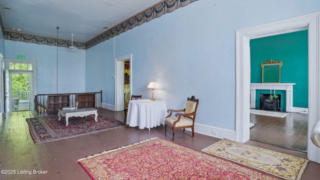 316 E Cross Main St, New Castle, KY 40050 - bedroom featuring hardwood / wood-style flooring and baseboards