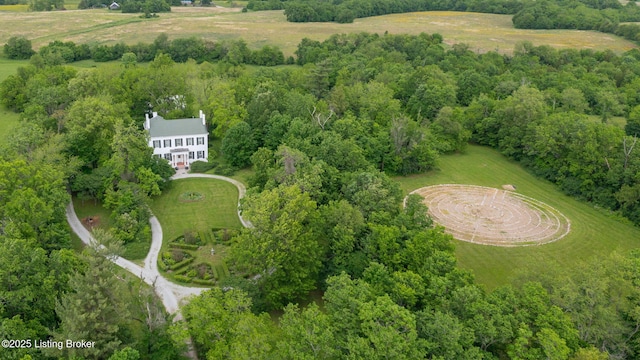 316 E Cross Main St, New Castle, KY 40050 - aerial view of property and surrounding area