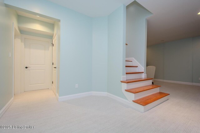 9200 Axminster Dr, Louisville, KY 40299 - stairs with carpet and baseboards