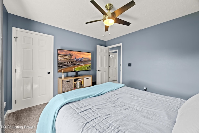 1415 Zoneton Rd, Shepherdsville, KY 40165 - carpeted bedroom with a ceiling fan