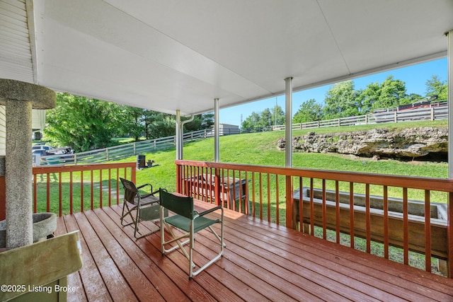 1415 Zoneton Rd, Shepherdsville, KY 40165 - view of wooden deck
