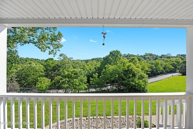1415 Zoneton Rd, Shepherdsville, KY 40165 - wooden terrace featuring a lawn