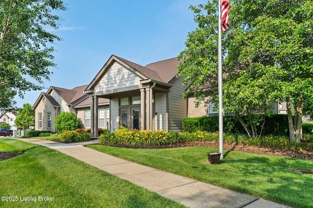 1208 Elderberry Ln, Louisville, KY 40243 - view of front of house with a front lawn
