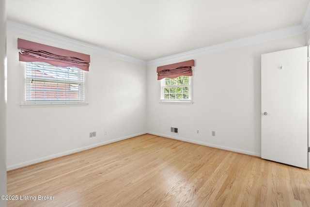 4011 White Plains Ct, Louisville, KY 40218 - unfurnished room with wood finished floors and crown molding