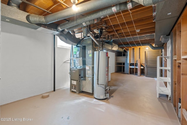 4011 White Plains Ct, Louisville, KY 40218 - below grade area with water heater
