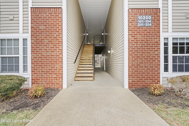 10200 Deer Vista Dr Unit 201, Louisville, KY 40291 - view of exterior entry featuring brick siding