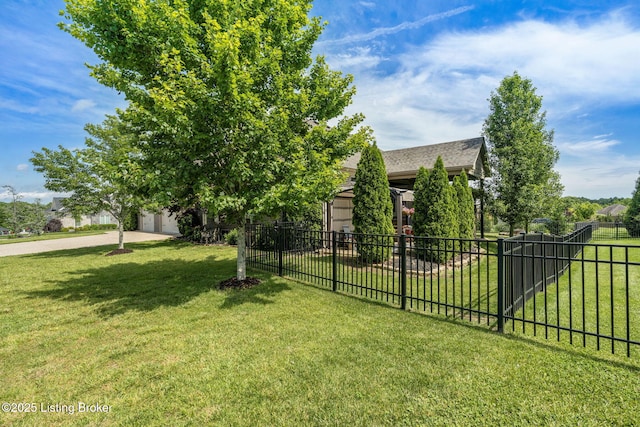 17900 Meremont Heights Way, Louisville, KY 40245 - view of yard featuring an attached garage