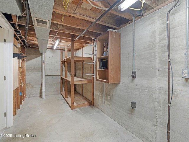 8703 Bards Ct, Louisville, KY 40299 - view of unfinished below grade area