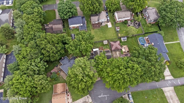8703 Bards Ct, Louisville, KY 40299 - aerial overview of property's location featuring nearby suburban area