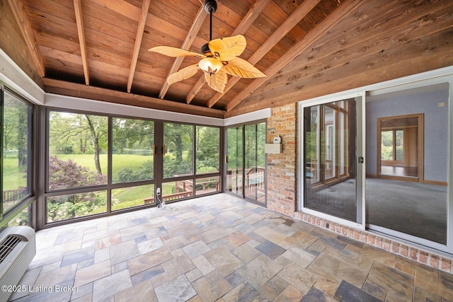 527 Woodlake Dr, Louisville, KY 40245 - unfurnished sunroom with ceiling fan and healthy amount of natural light