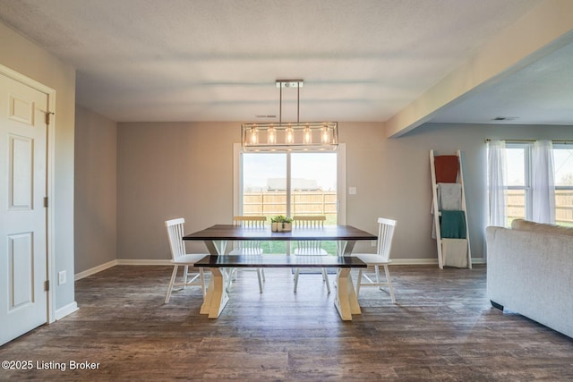 108 Ruby Farm Dr, Mt Washington, KY 40047 - dining room with wood finished floors and baseboards