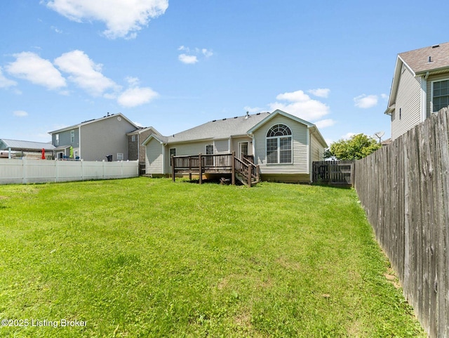 14409 Estate Ridge Blvd, Louisville, KY 40291 - back of house featuring a deck