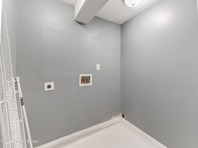 14409 Estate Ridge Blvd, Louisville, KY 40291 - laundry room featuring electric dryer hookup and hookup for a washing machine