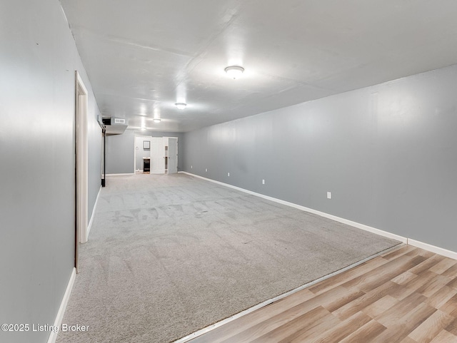 14409 Estate Ridge Blvd, Louisville, KY 40291 - finished below grade area with baseboards and light wood finished floors