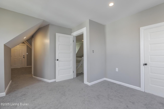 125 N Walnut St, Cynthiana, KY 41031 - bonus room featuring carpet floors, recessed lighting, and baseboards